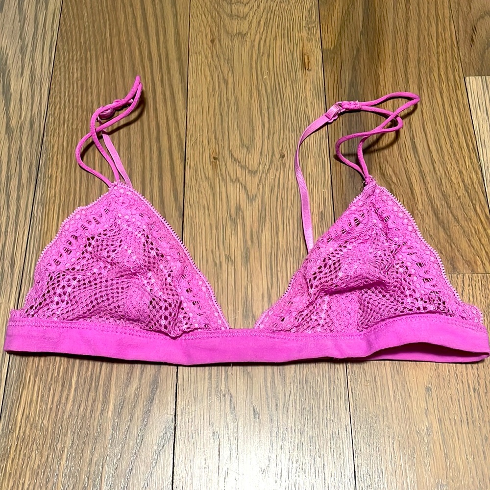Pink bralette